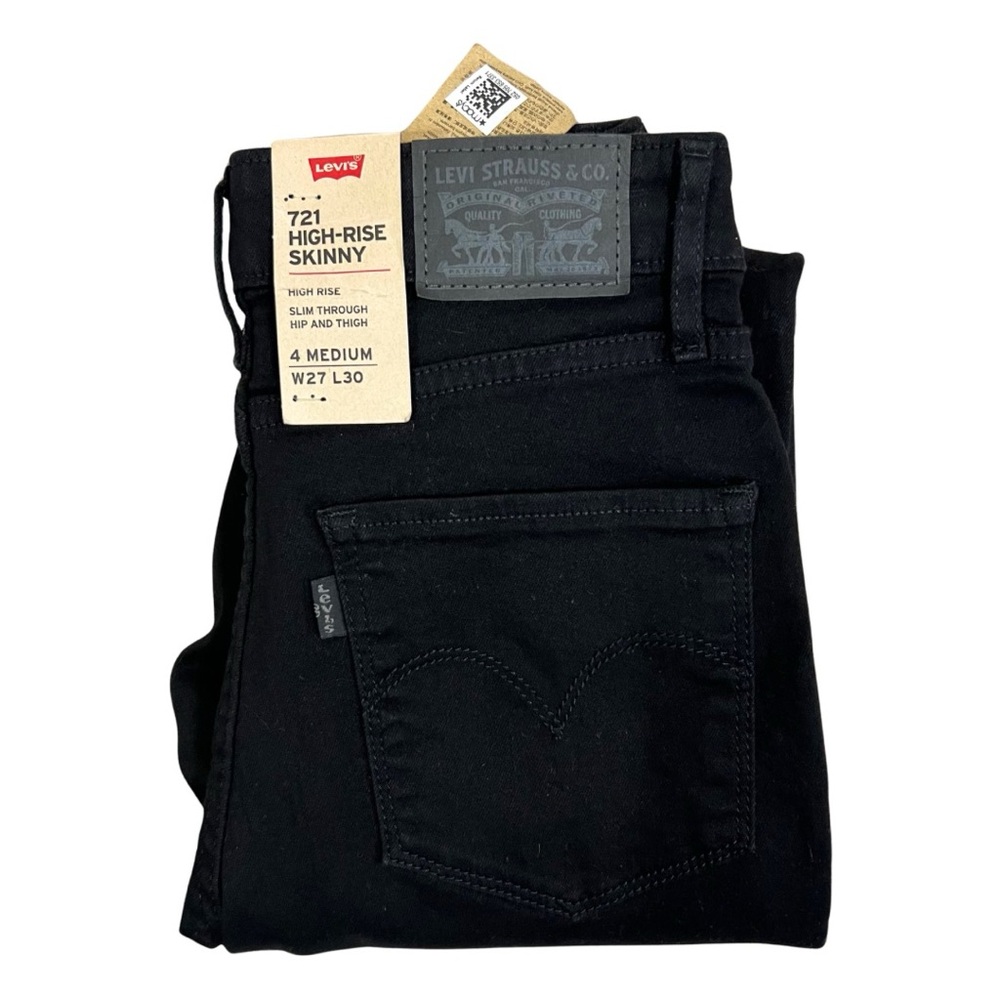 Levi's Women's Black Wide Leg Pants